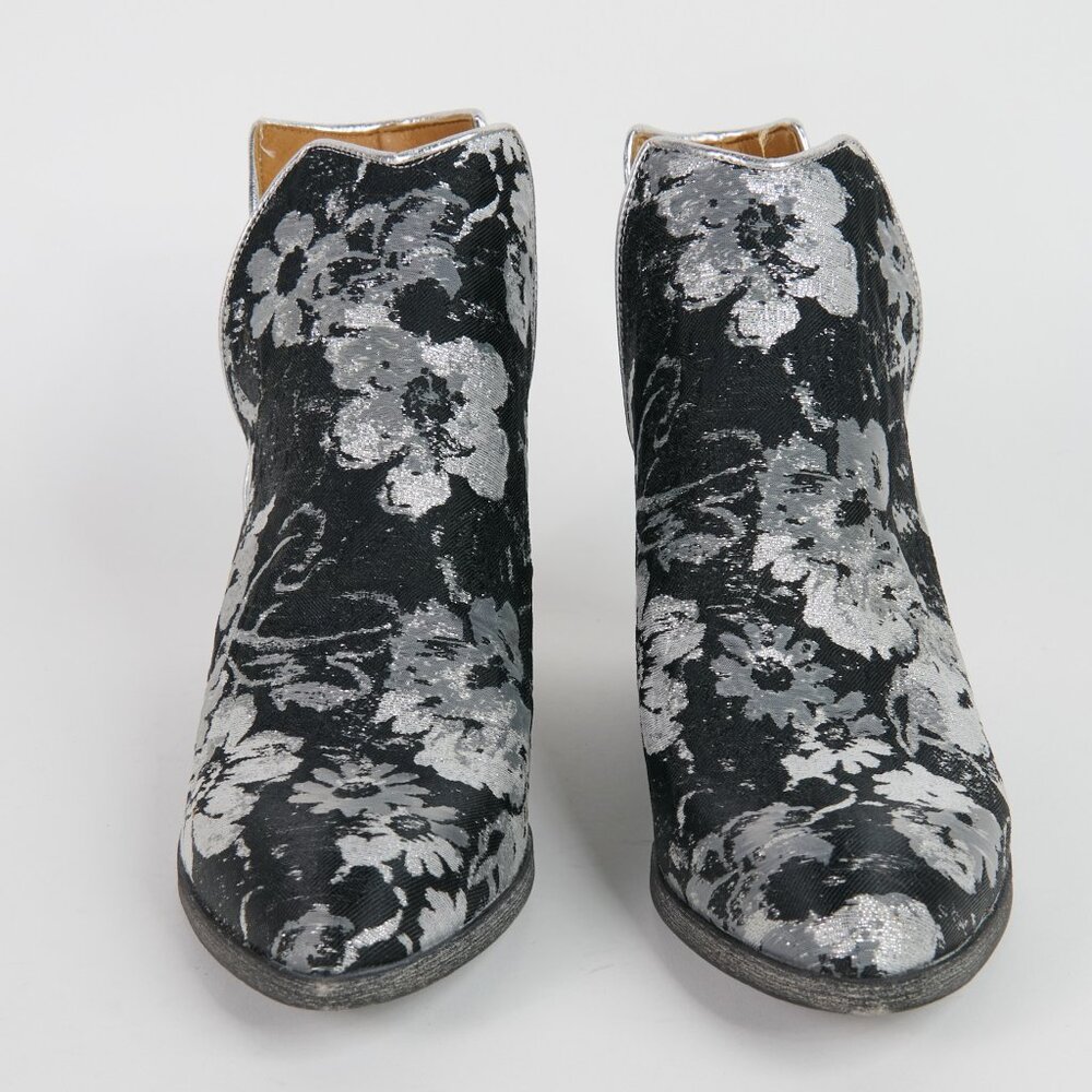 Onako Black/Gray/Silver Ankle Boots  - Size 40